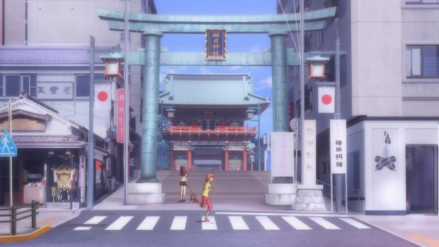 Prayer in front of the vermilion torii gate